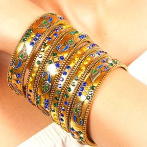 Sassy Jones Bracelets: Allegra Moroccan Bangles